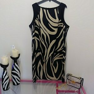 Alyx limited animal print sheath dress